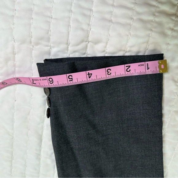 Chaps Ralph Lauren Wool Blend Dark Gray Blazer - Picture 11 of 16